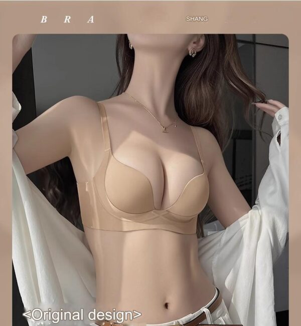 Awesome wireless push up bras 2024 for smaller breasts-The uplifting summer bras which hides the accessory breasts and prevents breasts from sagging.A whole set with underwear