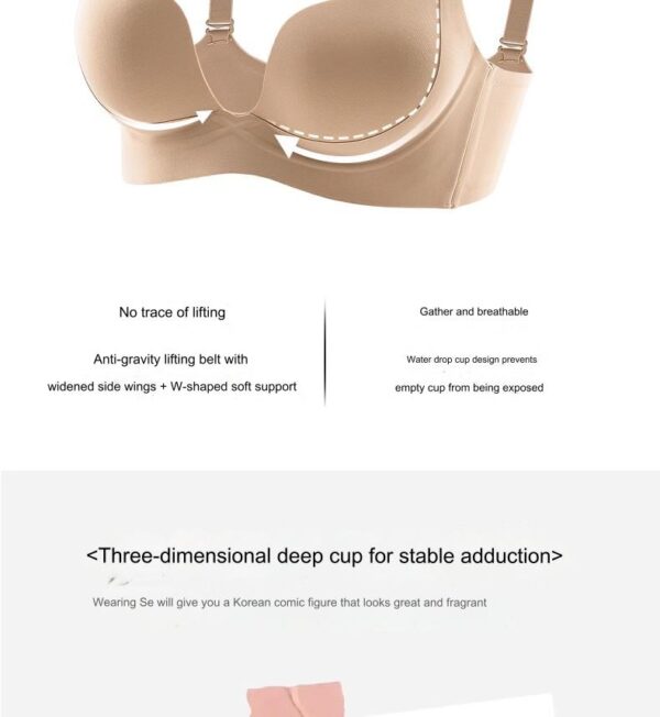 Awesome wireless push up bras 2024 for smaller breasts-The uplifting summer bras which hides the accessory breasts and prevents breasts from sagging.A whole set with underwear