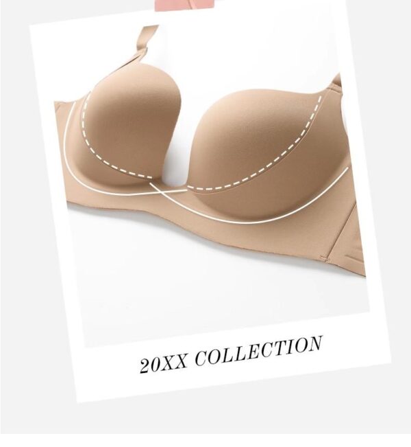 Awesome wireless push up bras 2024 for smaller breasts-The uplifting summer bras which hides the accessory breasts and prevents breasts from sagging.A whole set with underwear