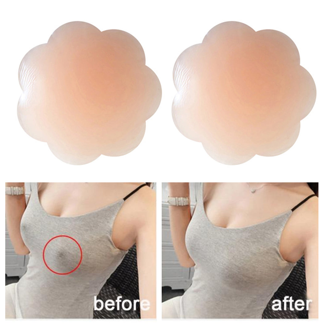 Adhesive Silicone Reusable Breast Lift Nipple Cover