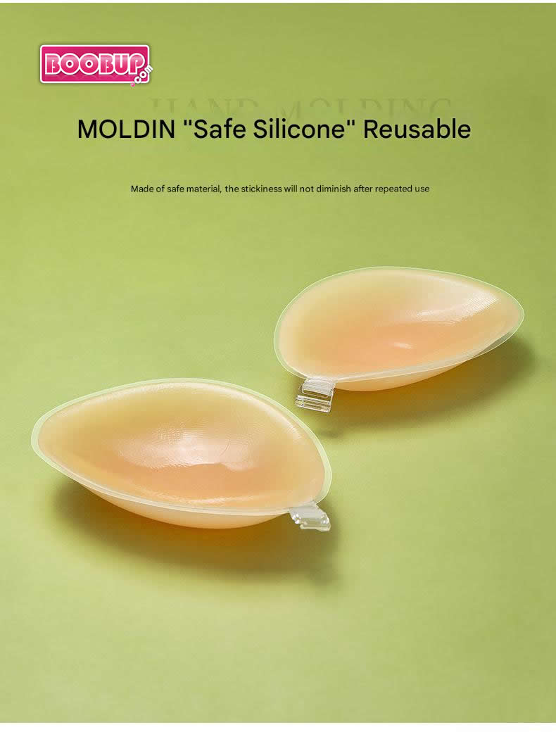 safe silicon sticky bra