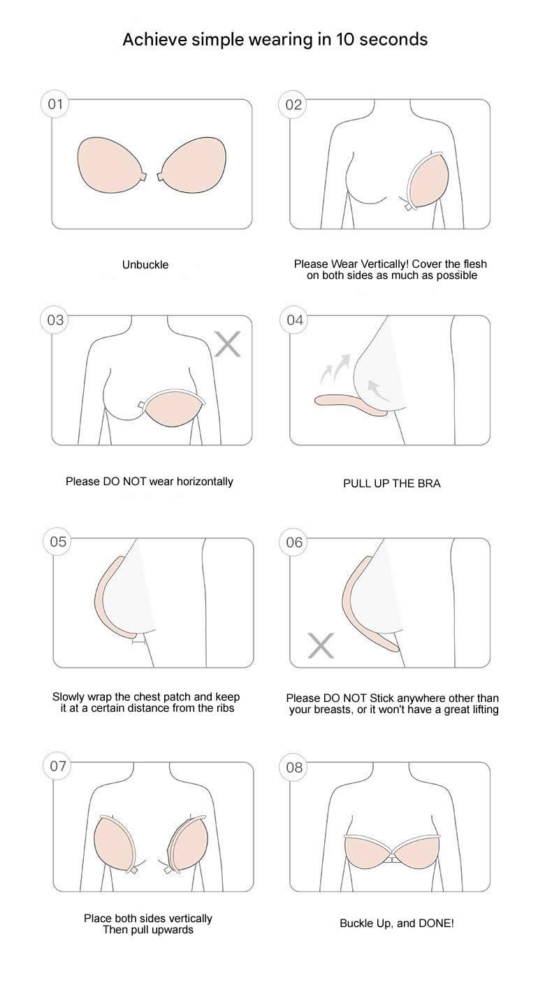 how to wear nude bra